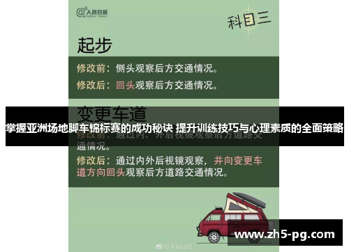 掌握亚洲场地脚车锦标赛的成功秘诀 提升训练技巧与心理素质的全面策略