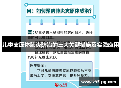 儿童支原体肺炎防治的三大关键措施及实践应用