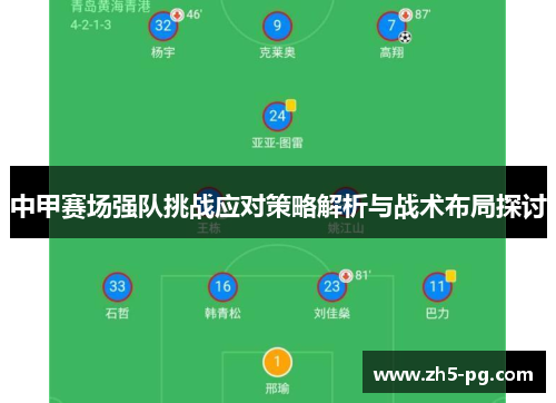 中甲赛场强队挑战应对策略解析与战术布局探讨